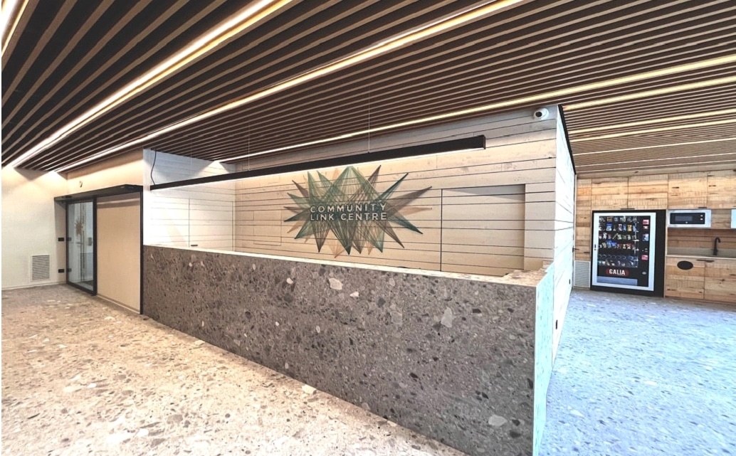 Imagen del coworking Neurall Community Link Center, en A coruña reformado por Grupo Malasa