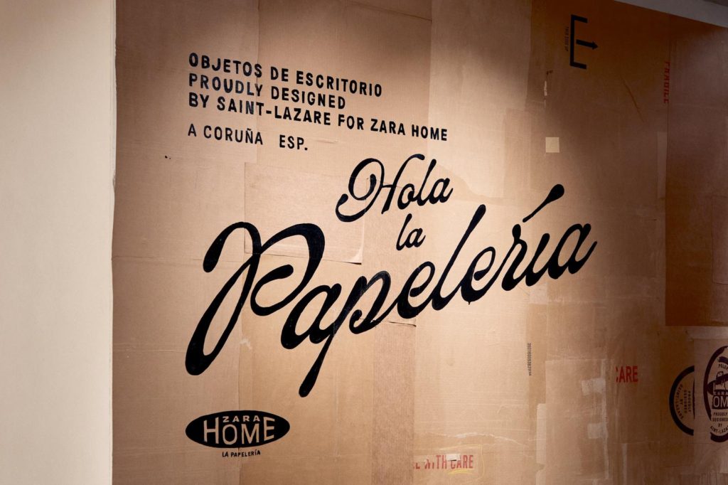 Imagen de La Papelera de Zara Home realizada por Grupo Malasa
